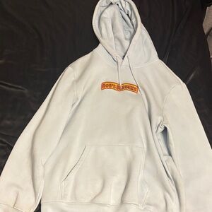 H&M Light Gray Hoodie with Logo